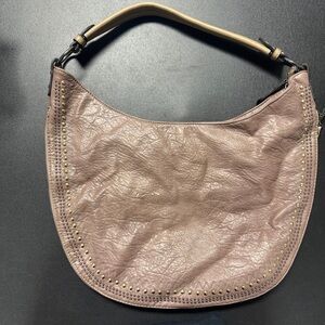 Women’s gray hobo shoulder bag
